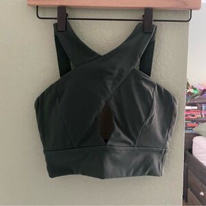 Buffbunny Harmony Halter Sports Bra ~ Avo Green ~ Size XS